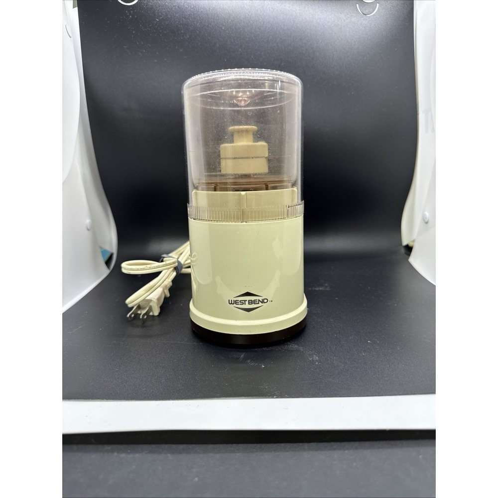 Vintage Westbend Mini Food Processor Grinder 6501 tested and works